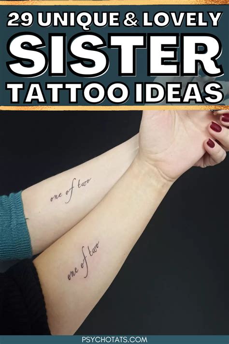 Forever Linked 10 Meaningful Sister Tattoos Ideas For Eternal Forever Linked 10 Meaningful Sister Tattoos Ideas For Eternal