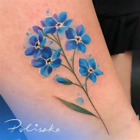 Forget Me Not Flower Tattoo Designs Best Flower Site