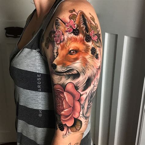 Fox Tattoo Fox Tattoo Fox Tattoo Design Full Sleeve Tattoos