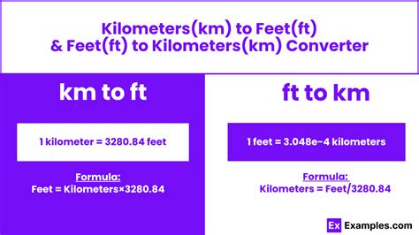Ft to Kilometers Conversion Guide: Quick and Accurate Conversions Unveiled