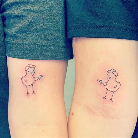 Funny Matching Tattoos
