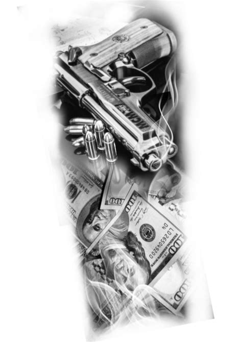 Gangster Money Tattoos
