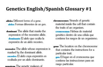 Unlock Genetics in Spanish: Key Discoveries!