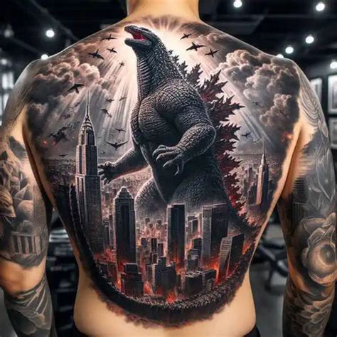 Godzilla Tattoos Fiercetattoostudio Com
