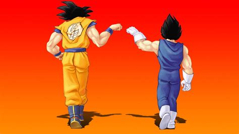 Goku And Vegeta Fist Bump Poster Fist Bump Goku And Vegeta Goku Goku And Vegeta Fist Bump Poster Fist Bump Goku And Vegeta Goku