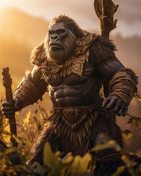 Gorilla Tribe Warrior