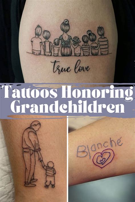 Grandchildren Tattoos