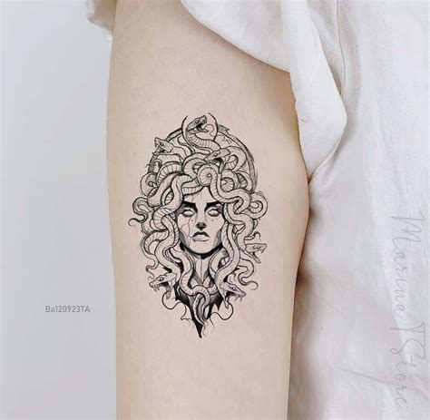 Greek Goddess Of Death Tattoo