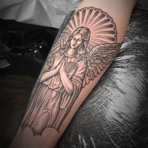Guardian Angel Sleeve Tattoos For Women Guardian Angel Sleeve Tattoos For Women