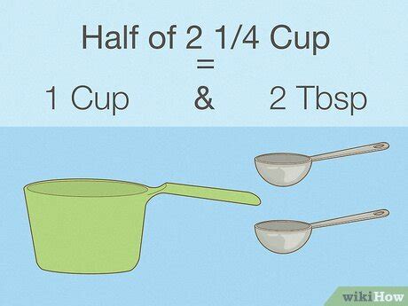 Half of 1 1/2 Cup: Quick Conversion Fact!