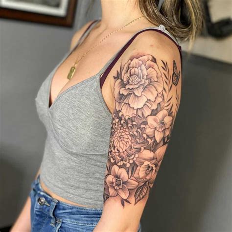 Half Sleeve Tattoo Upper Arm Arm Sleeve Tattoos For Women Shoulder Half Sleeve Tattoo Upper Arm Arm Sleeve Tattoos For Women Shoulder