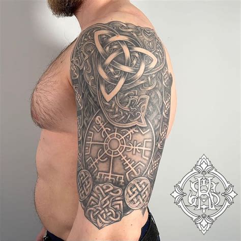 Half Sleeve Tattoos For Men Celtic