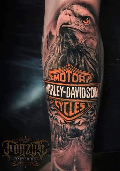 Harley Davidson In Tattoos Harley Davidson In Tattoos