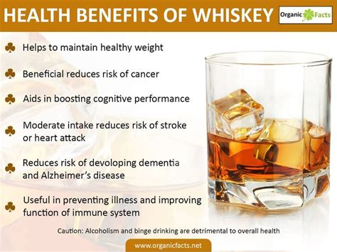 Health Benefits Of Whiskey