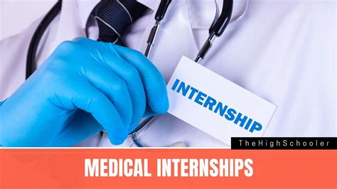 Health Care High School Internship