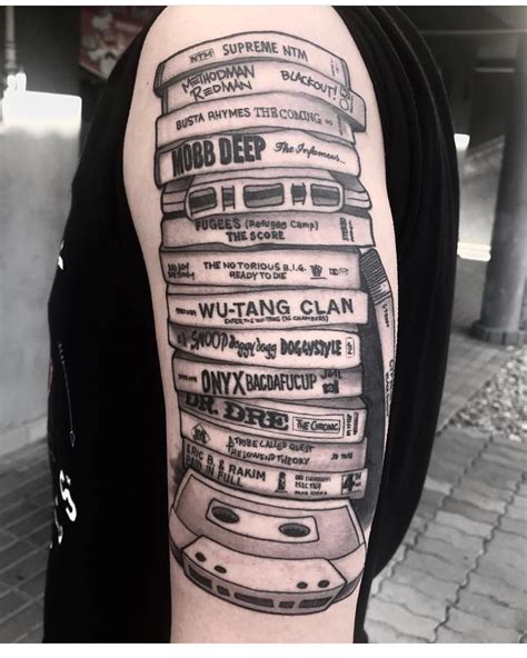 Hip Hop Music Tattoo Ideas