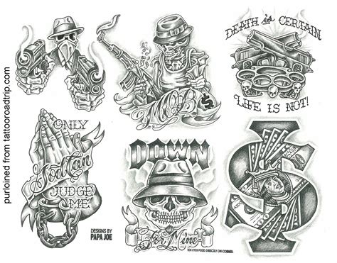 Hood Tattoo Patterns Printable Calendars At A Glance