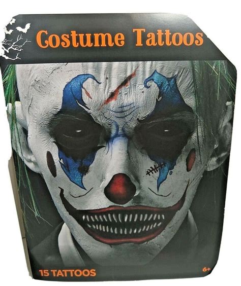 Horror Clown Tattoo By Zsofia Belteczky No 2249