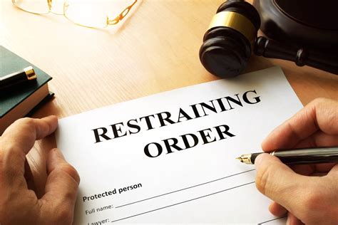 Unveiling the True Cost of a Restraining Order: What You Need to Know