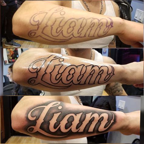 How Much Is A Name Tattoo On Arm Design Talk
