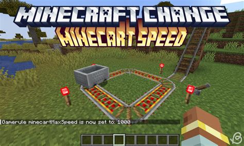 How To Change Minecart Speed