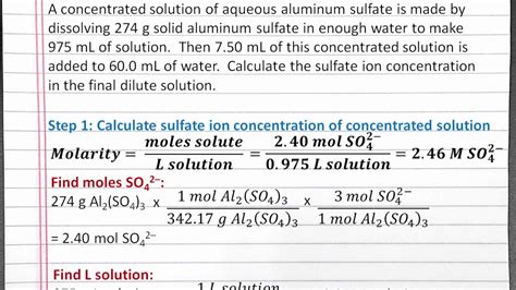 Mastering Chemistry: Quick Guide on How to Find Solution Concentration