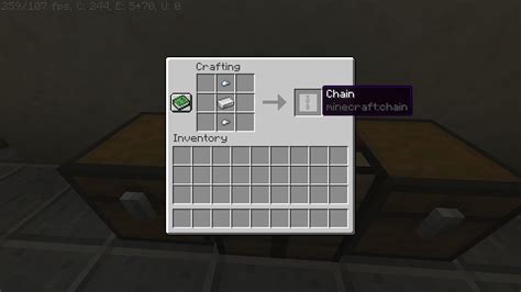 How To Make Chains In Minecraft