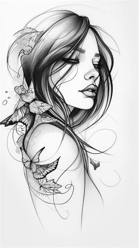I Will Create A Custom Sketch For Youwrite To Me Sketch Tattoo Design