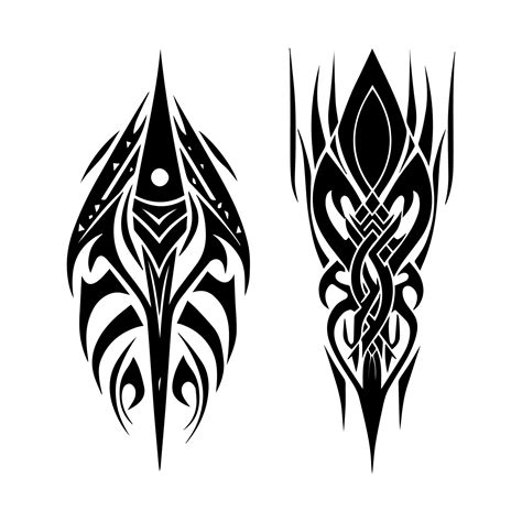 Illustration Graphic Of Tribal Art Tattoo Designs 47929237 Vector Art