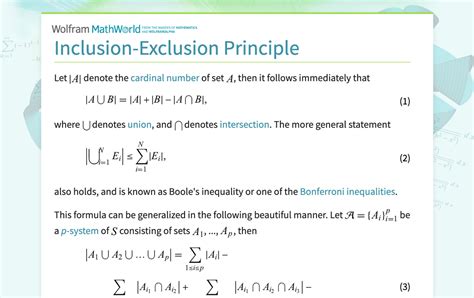Inclusion Exclusion Principle Explained: Quick Insight