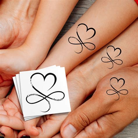 Infinity Tattoo Family Small Infinity Tattoos Heart With Infinity