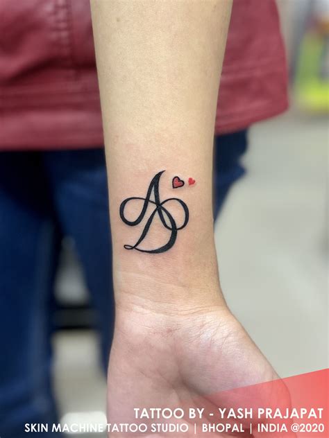 Initial Tattoo Designs On Wrist Initial Tattoo Designs On Wrist