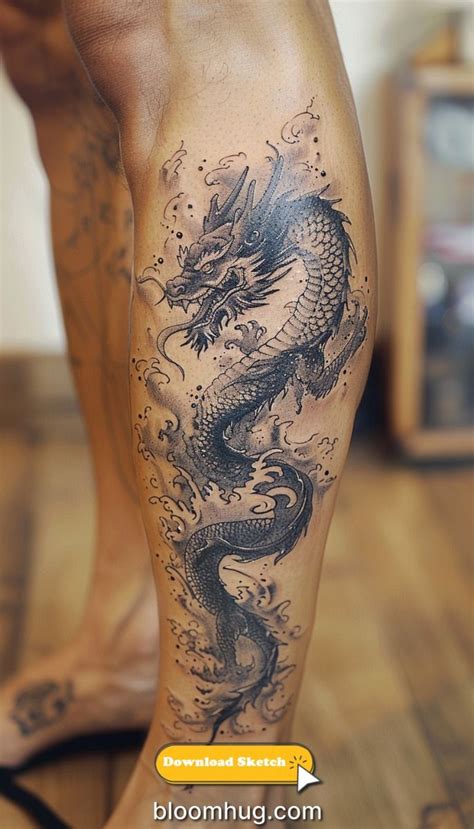 Ink Your Story Forever Tattoos 2024 Dragon Tattoos For Men Dragon