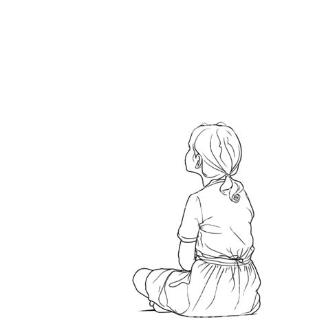 Inner Child Sitting Minimalist Tattoo Design Tattoos Wizard Designs