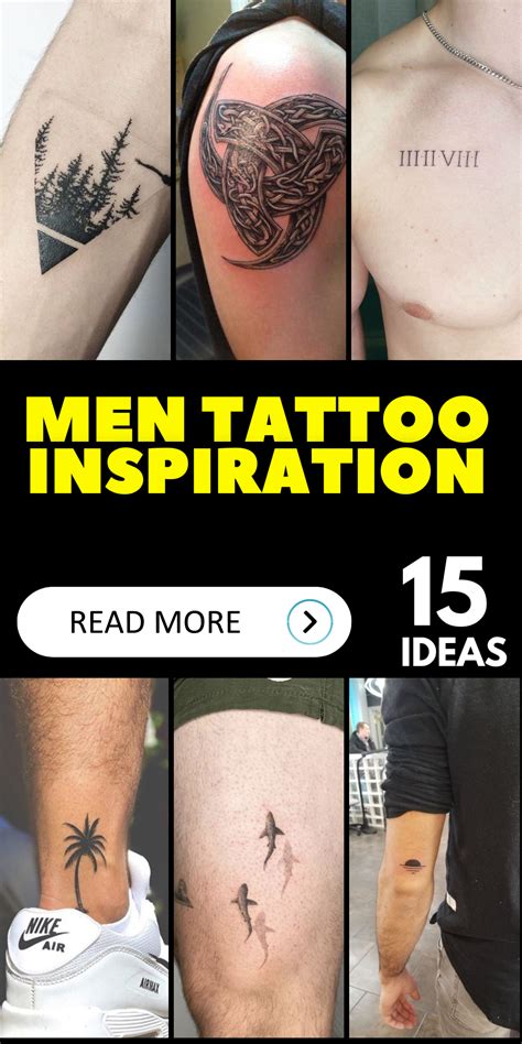 Inspiration For Men S Tattoo 15 Ideas Unleashing Creativity Artofit