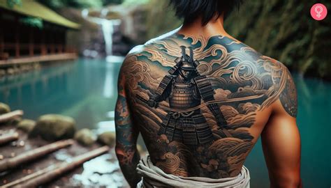 Japanese Back Tattoos For Men Japanese Geisha Half Back Tattoo Design