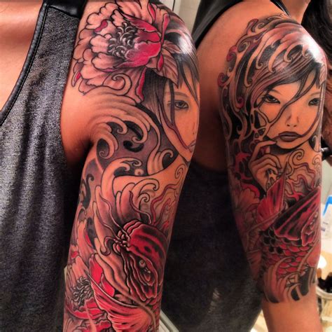 Japanese Half Sleeve Tattoos For Women