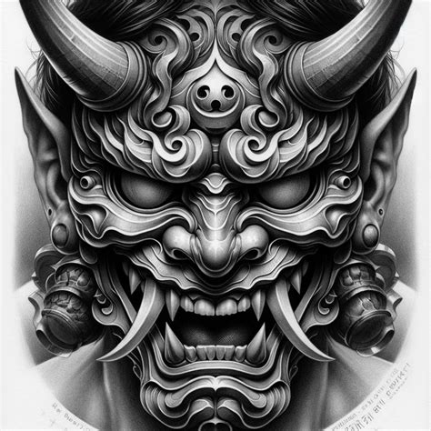 Japanese Mask Tattoo Meaning Hannya Mask Tattoo Meaning Though The Japanese Mask Tattoo Meaning Hannya Mask Tattoo Meaning Though The