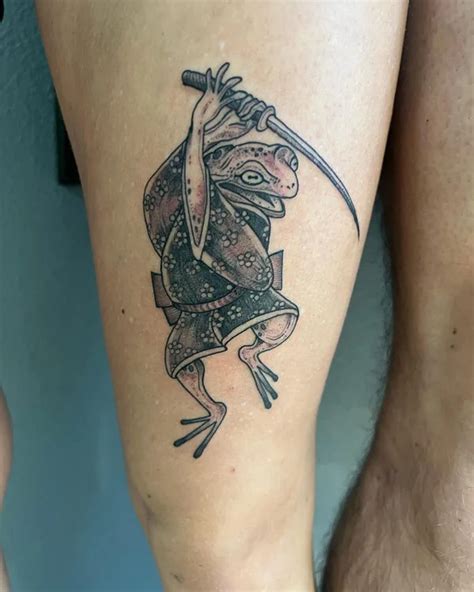 Japanese Tattoo Frog