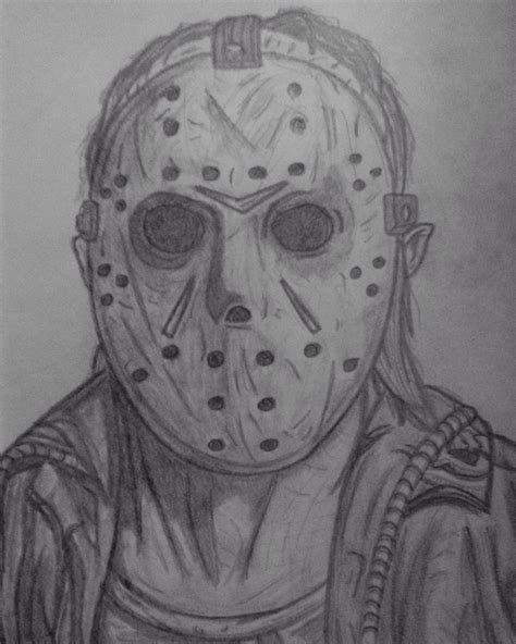 Jason Voorhees Drawing