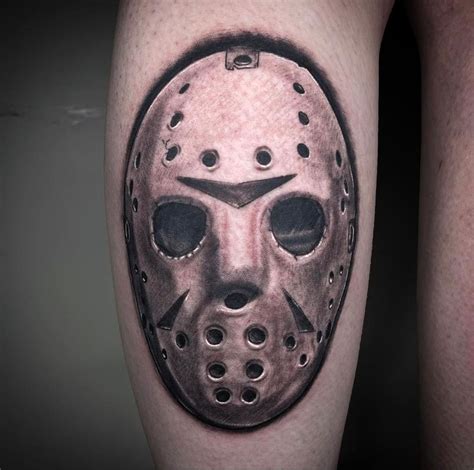 Jason Voorhees Mask Tattoo