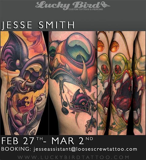 Jesse Smith Tattoo Designs