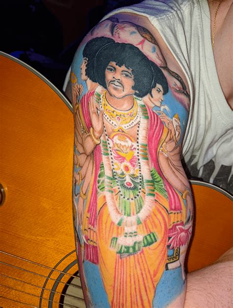 Jimi Hendrix Tattoo Tattoodo