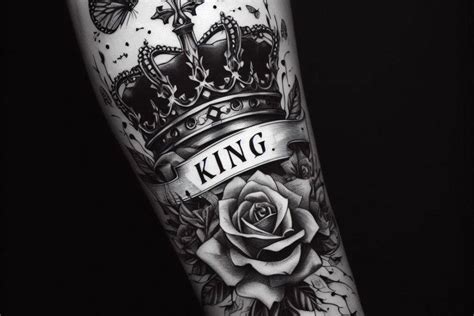 King Crown Tattoo Design King Crown Tattoo Design