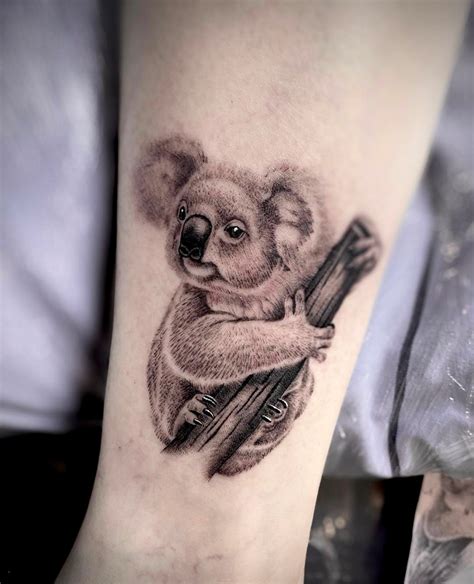 Koala Bear Tattoo Designs