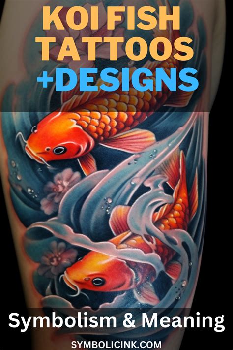 Koi Fish Tattoo Meaning Symbolism And Designs Koi Fish Tattoo Meaning Symbolism And Designs