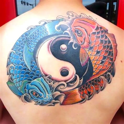 Koi Yin Yang Tattoo