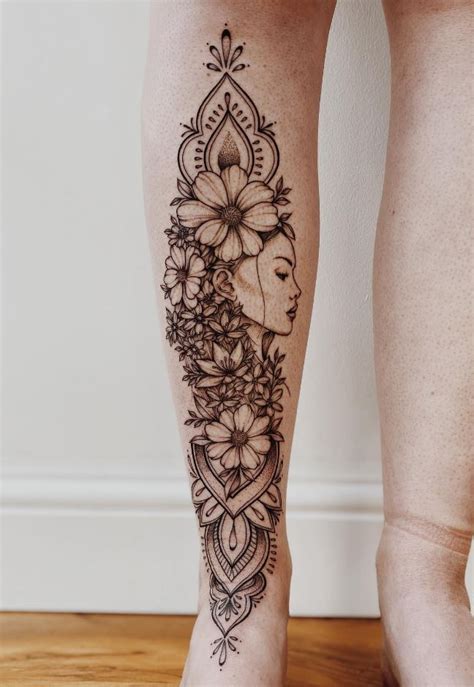 Lady Face Tattoo Inkstylemag