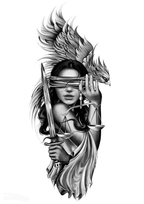 Lady Warrior Tattoo Small Lady Warrior Tattoo Small