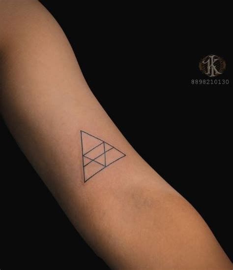 Learn 94 About Double Triangle Tattoo Super Cool Billwildforcongress